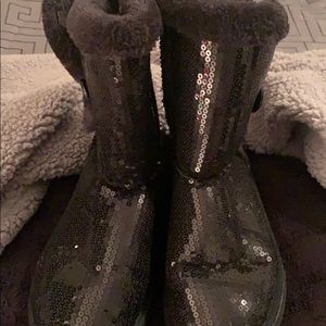 Glitter booties